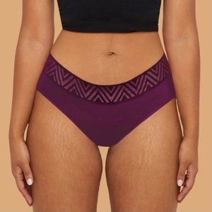 Super Hiphugger Period Underwear Thinx Fig Purple